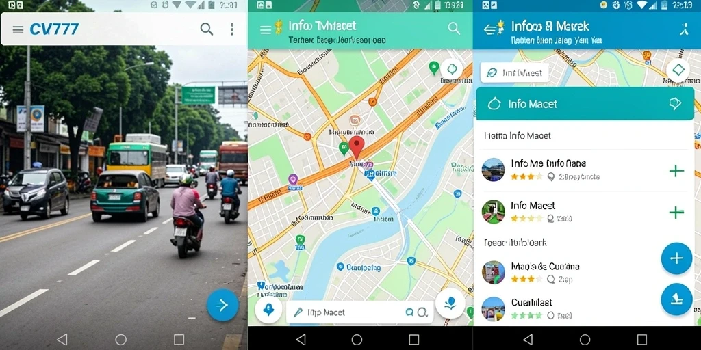Antarmuka pengguna CV777 menunjukkan fungsi info macet dengan jelas.