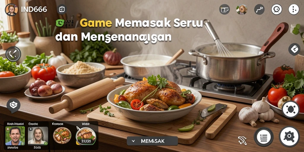 Tampilan antarmuka gameplay IND666 yang interaktif dan penuh warna.