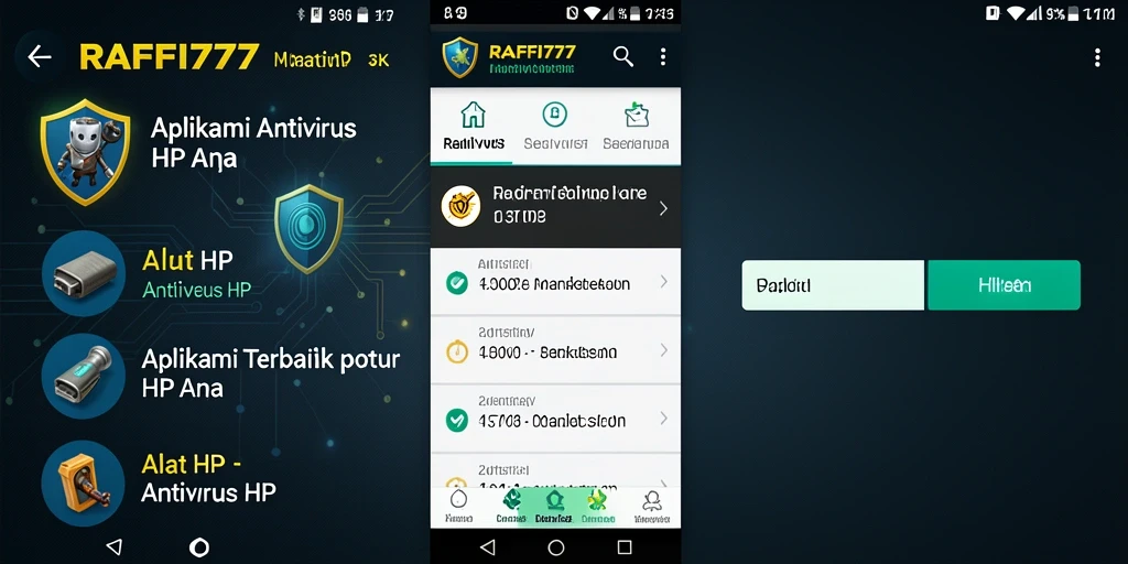 Tampilan antarmuka RAFFI777 yang sederhana dan fungsional.