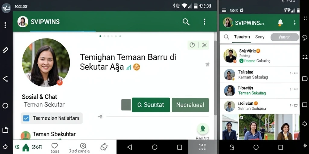 Tampilan antarmuka SVIPWINS yang menarik dan mudah digunakan.